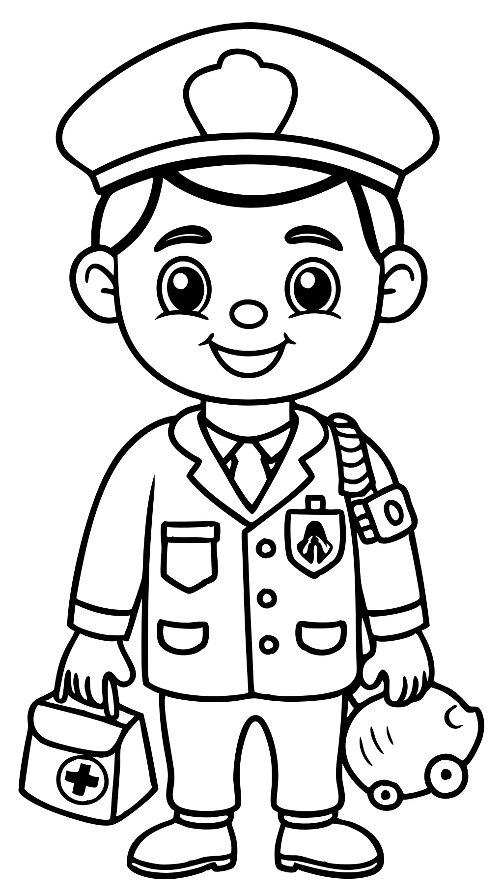 career day coloring pages